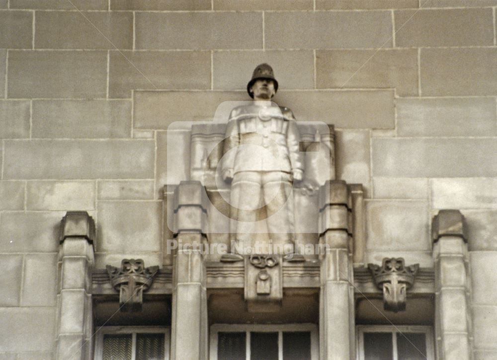 Police Headquarters, Shakespeare Street, Nottingham, 1986