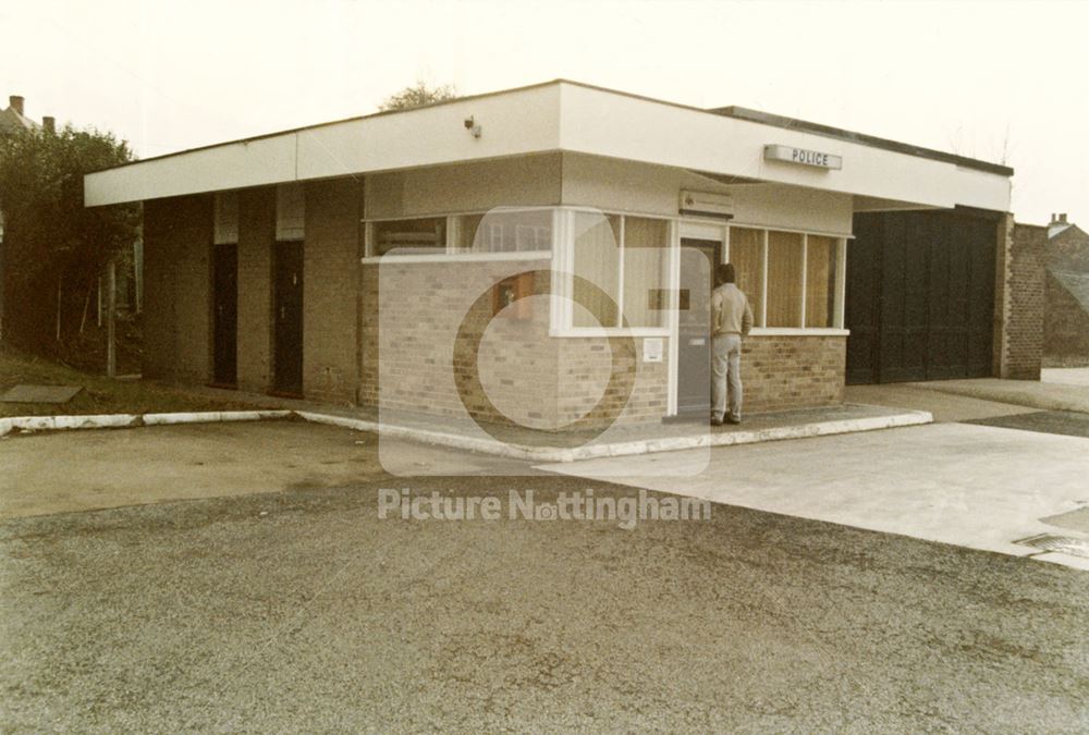 Police Station, 206 Sneinton Dale, Sneinton, Nottingham, 1986