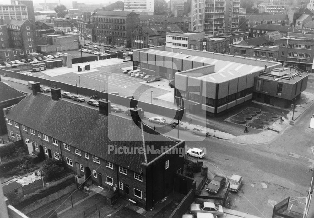 GPO Garage and Repair Station, Brook Street, Nottingham, 1980