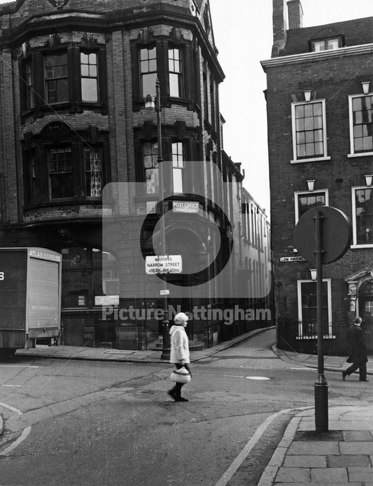 Post Office, Middle Pavement, Nottingham, 1968