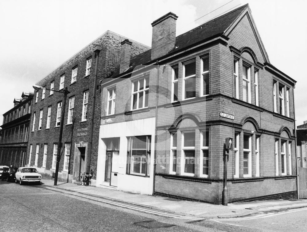 Castle Telephone Exchange, George Street, Nottingham, 1981