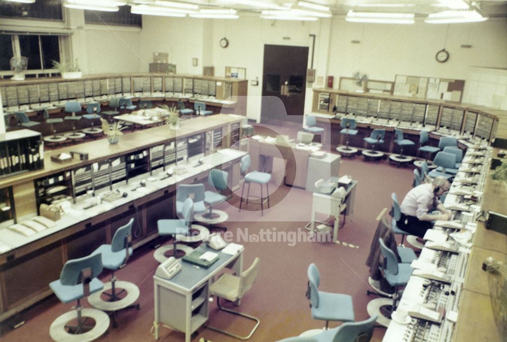 Archer GPO Telephone Exchange, Brook Street, Nottingham, 1978