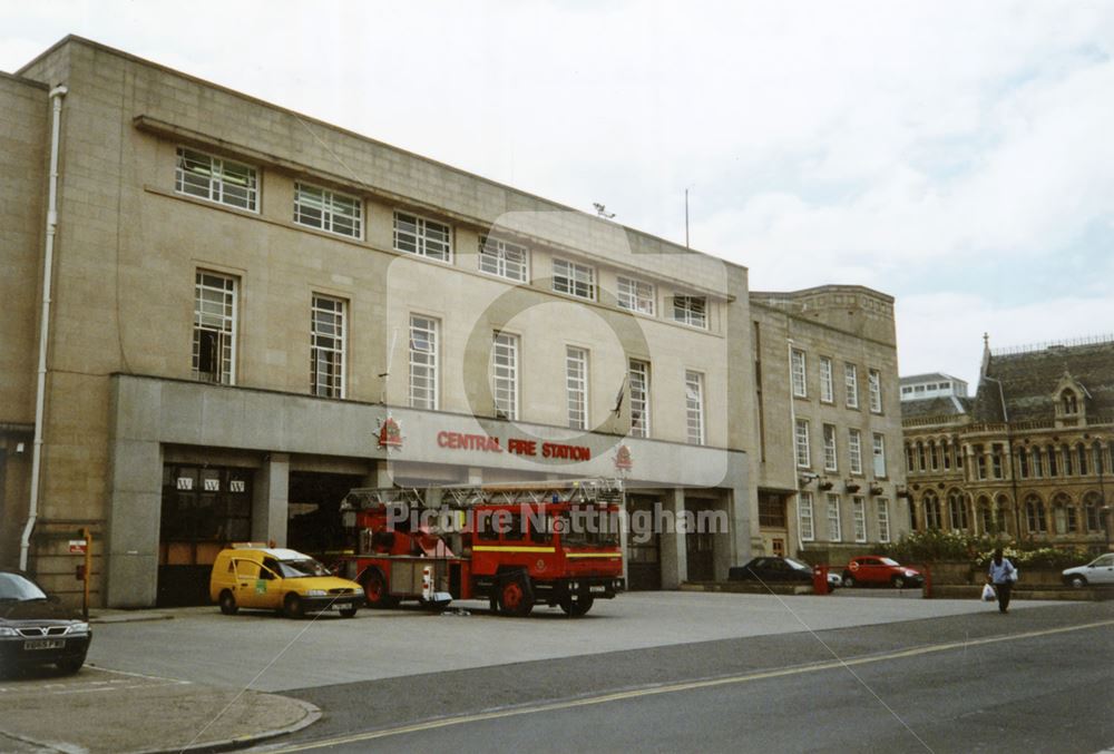 Central Fire Station, Shakespeare Street, Nottingham, 2000