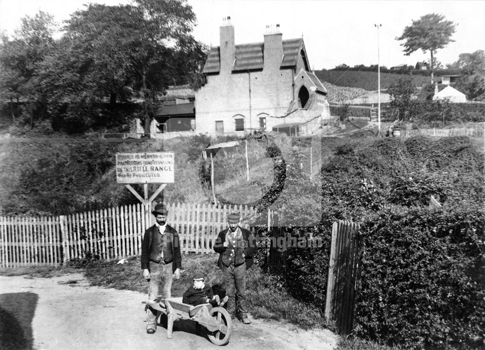 Rifle Range, Ransom Road, Mapperley, c 1890