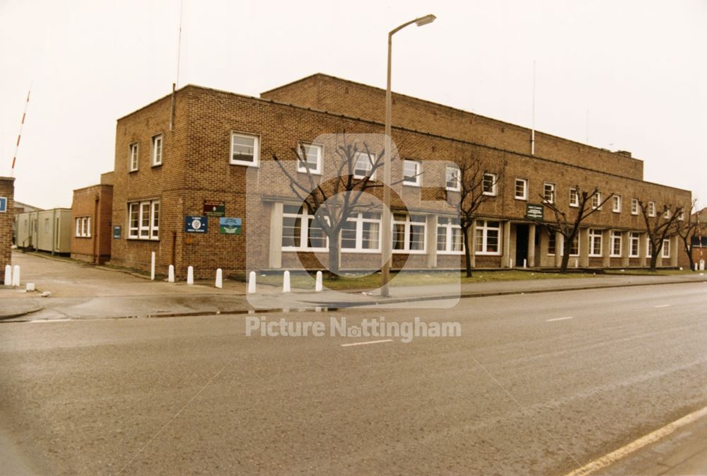 Army HQ, Triumph Road, Lenton, 1987