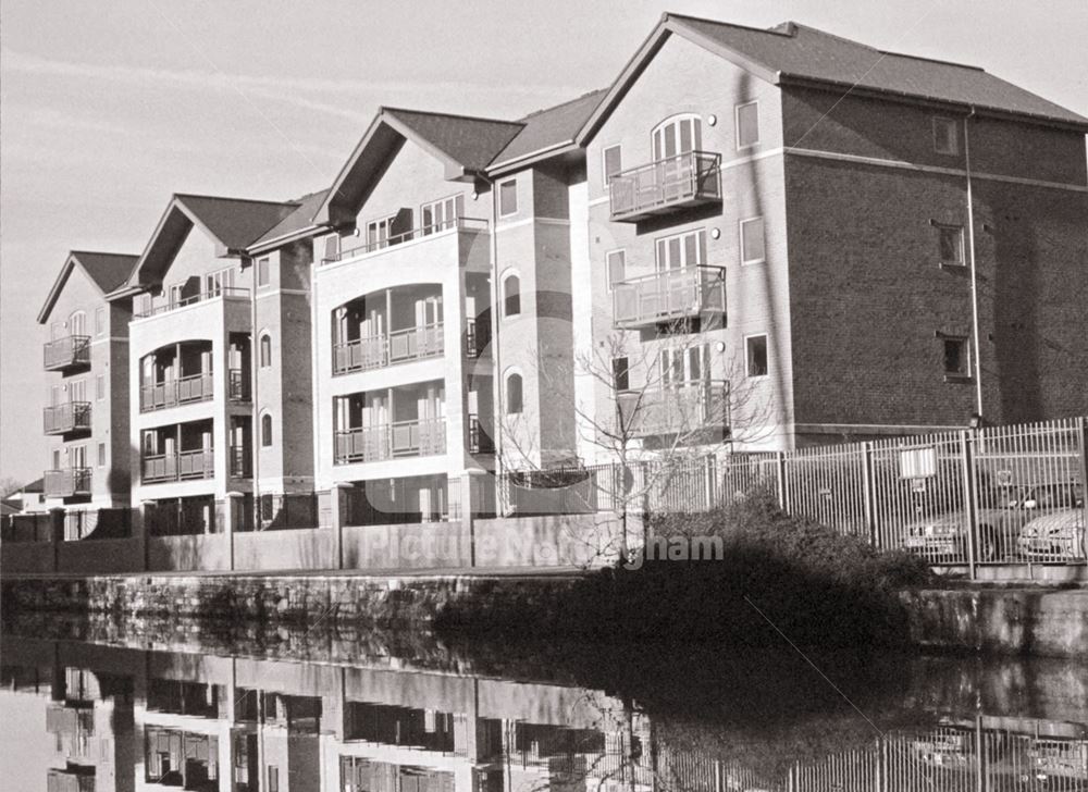 Offices and residential blocks, Castle Boulevard, Nottingham, c 2000s