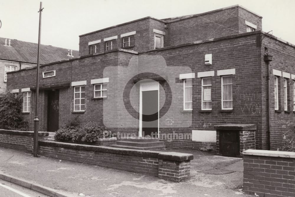 Holy Trinity Church Hall, Colville Street, Nottingham, c 2000s