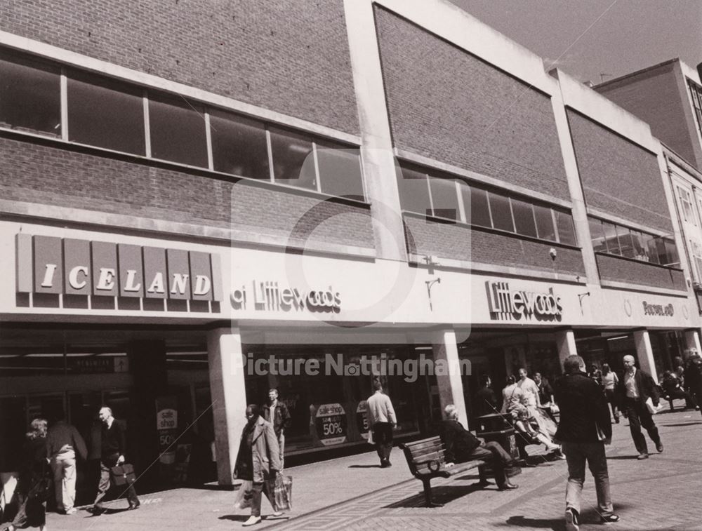 Littlewoods, Long Row East, Nottingham, c 2000s