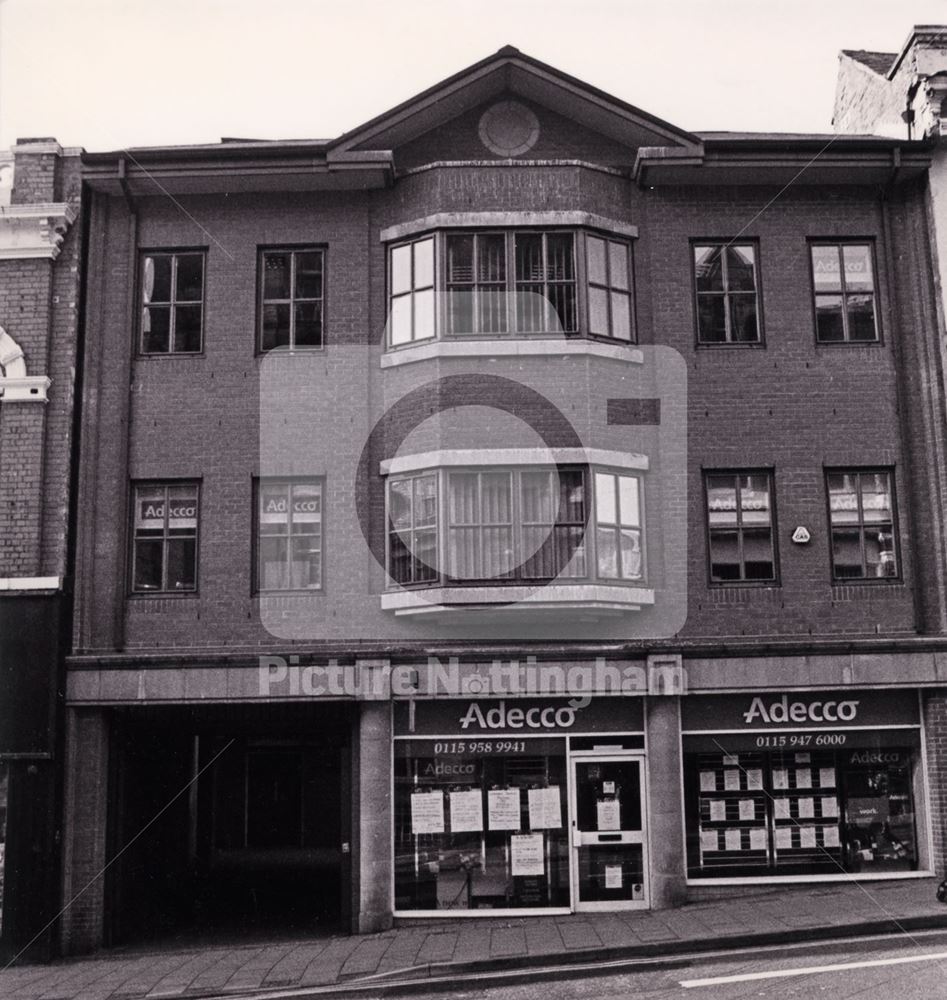 Site of Scala Cinema, Market Street, Nottingham, c 2000s