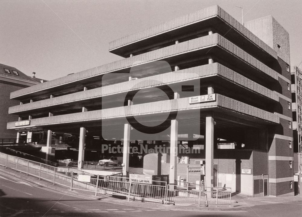 Mount Street Car Park, Mount Street, Nottingham, c 2000s