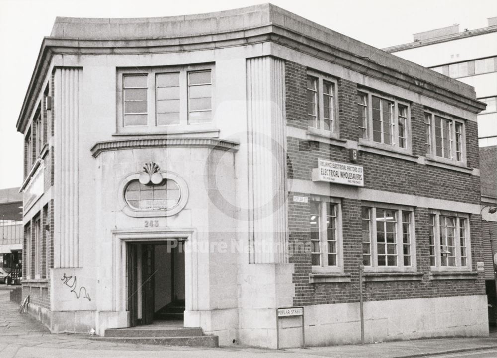 Reliance Electrical Factors, Poplar Street, Nottingham, c 2000s