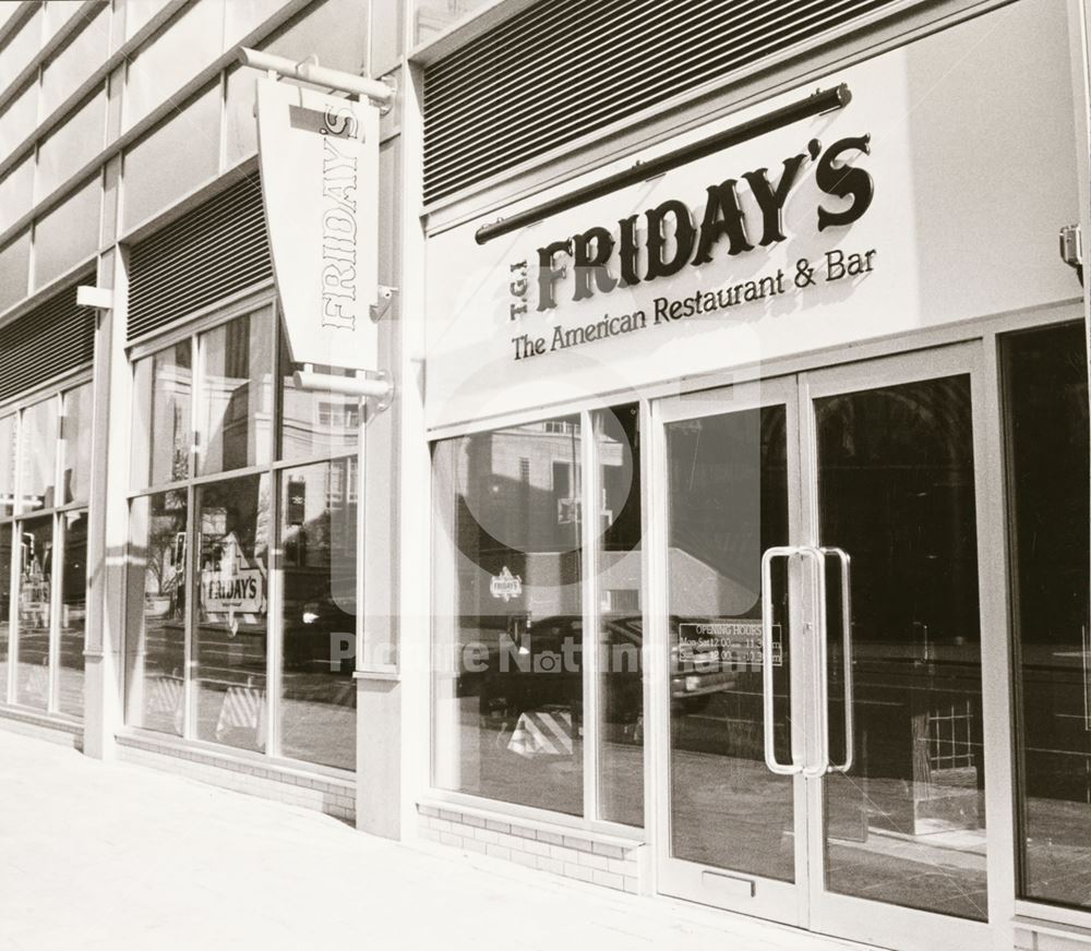 T.G.I. Friday's, South Sherwood Street, Nottingham, c 2000s