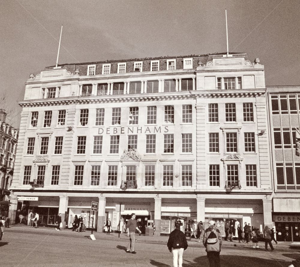 Debenhams, Long Row, Old Market Square, c 2000s