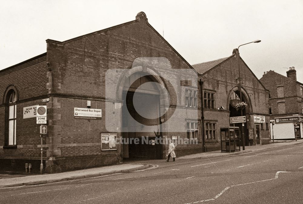 Bus Depot, Mansfield Road, Sherwood, c 2000s