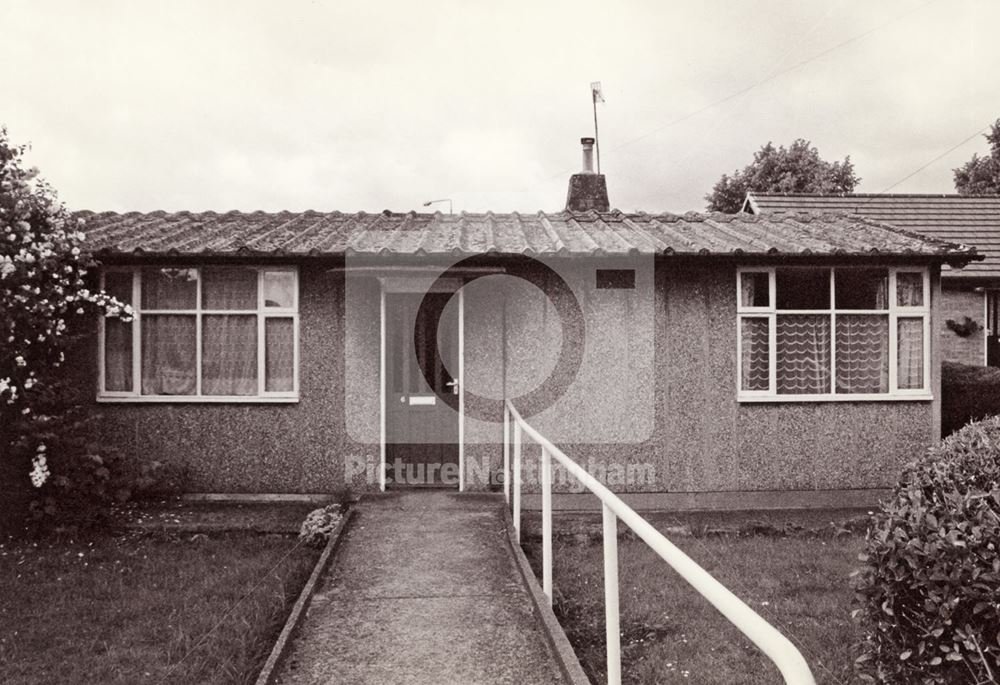 Pre-fab, Luton Close, Whitemoor, c 2000s