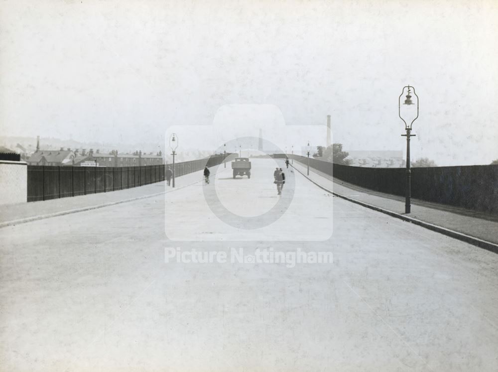 Abbey Bridge - Castle Boulevard extension, Nottingham, 1928