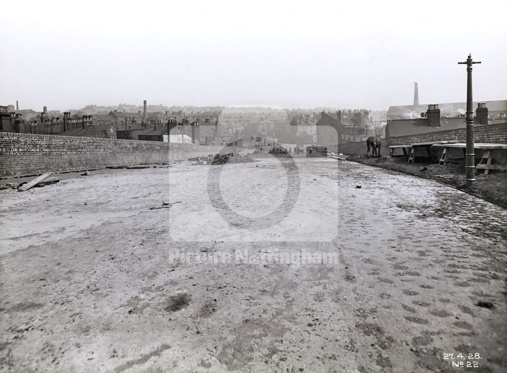 Abbey Bridge - Castle Boulevard extension, Nottingham, 1928