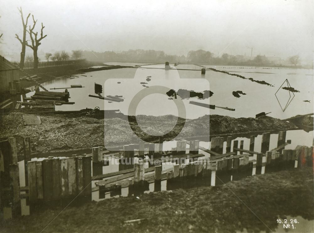 Abbey Bridge - Castle Boulevard extension, Nottingham, 1926