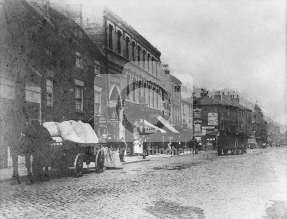 Lower Parliament Street, Nottingham, c 1895