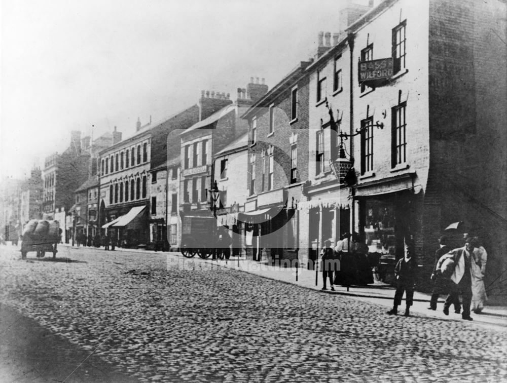 Lower Parliament Street, Nottingham, 1895