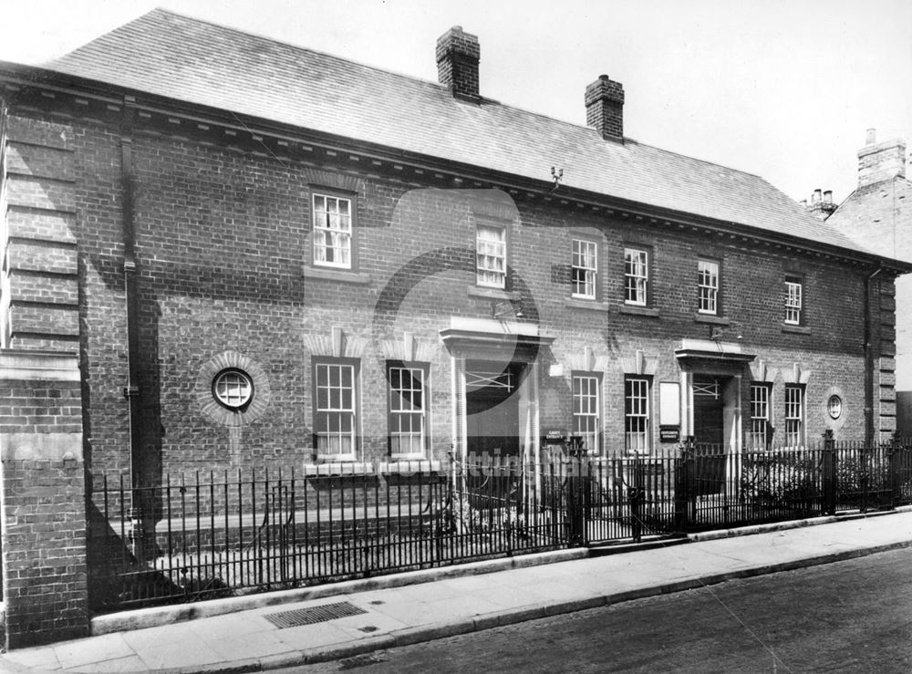 Lenton Baths and Wash House, Willoughby Street, Lenton, Nottingham, c 1960