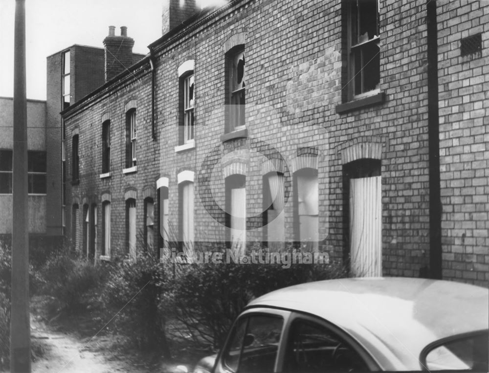 May Terrace, Sherbrook Road, Carrington, Nottingham, 1977