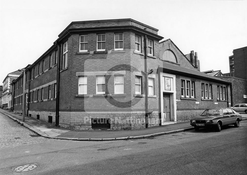 Radford Baths and Laundry, Thackery Street, Radford, Nottingham, 1982