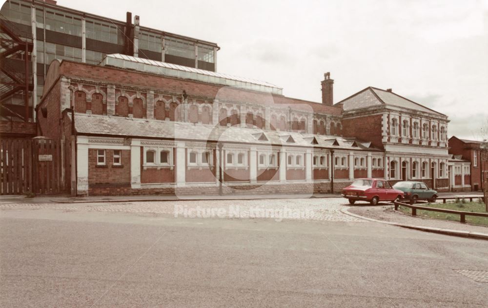 Radford Baths and Laundry, Thackery Street, Radford, Nottingham, 1982