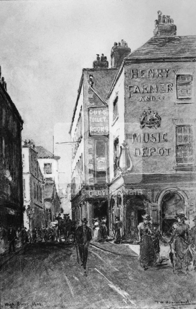 High Street, Nottingham, 1902