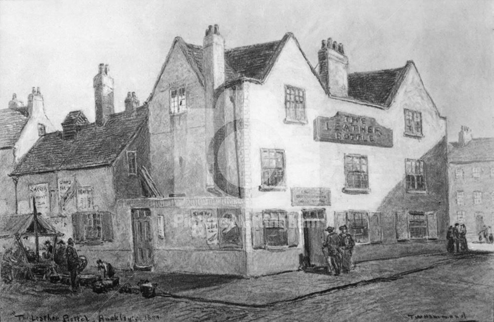 The Leather Bottle, Hockley, Nottingham, 1884