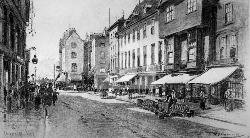 Cheapside, Nottingham, 1917