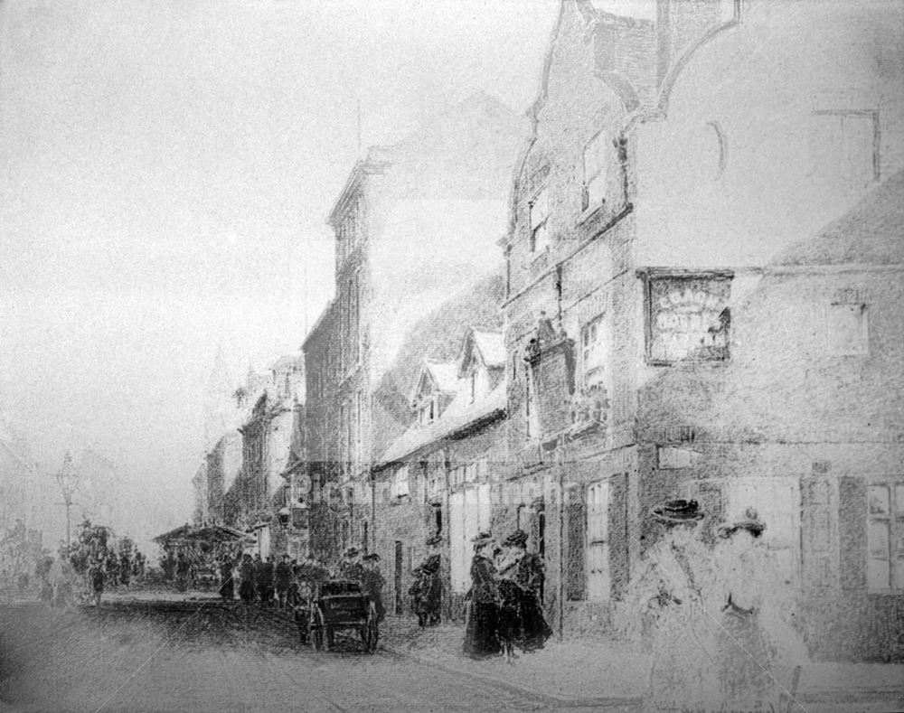 Upper Parliament Street, Nottingham, 1889