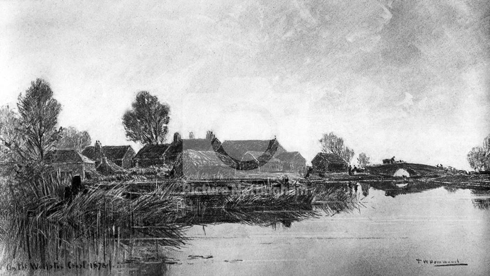 Nottingham Canal, Derby Road, Lenton, 1873