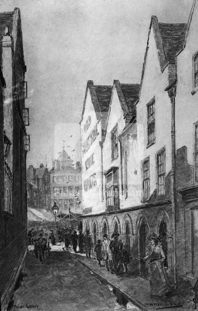 Friar Lane, Nottingham, 1902?