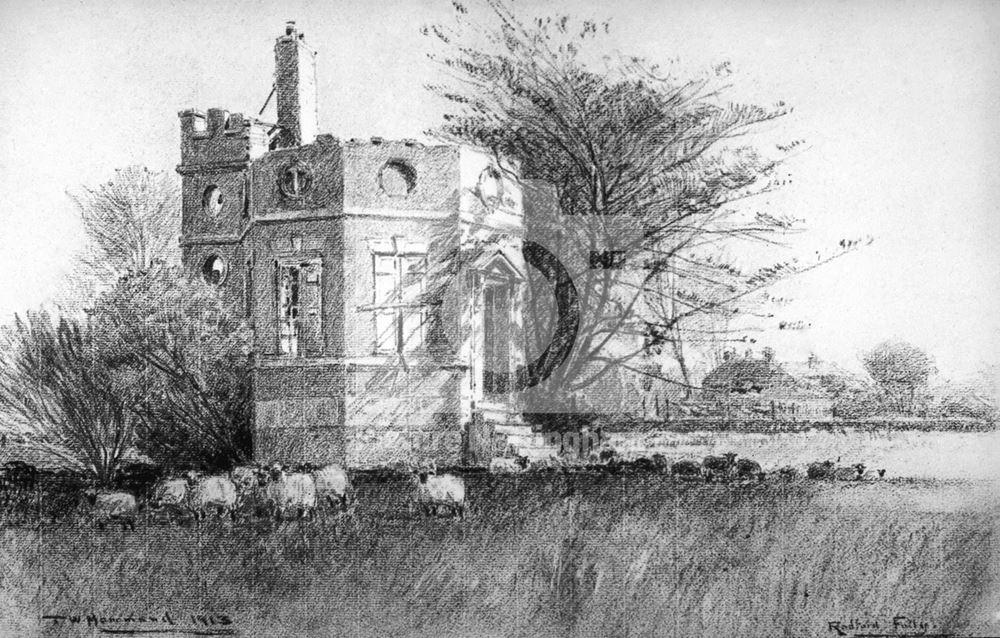 Radford Folly, Radford, Nottingham, 1913