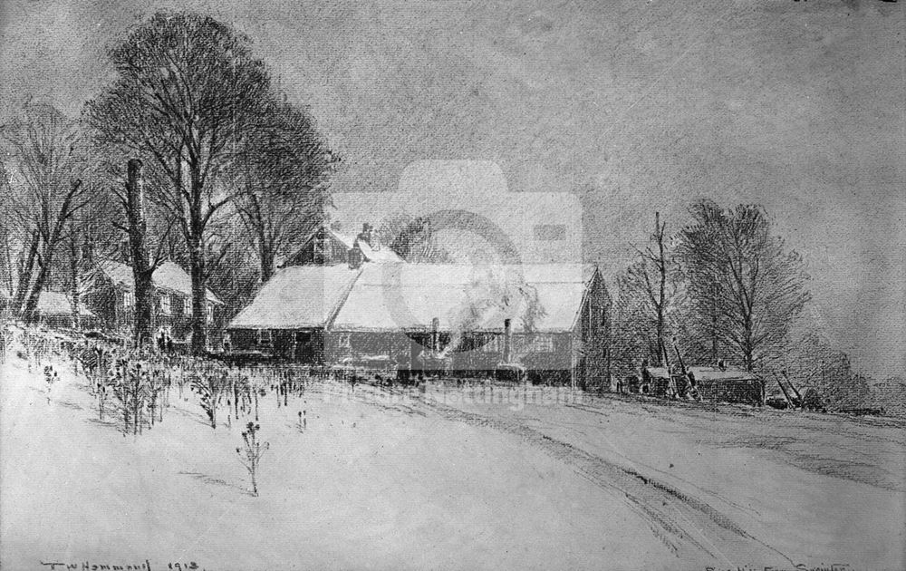 Rose Hill Farm, Long Hedge Lane, Sneinton, Nottingham, 1913