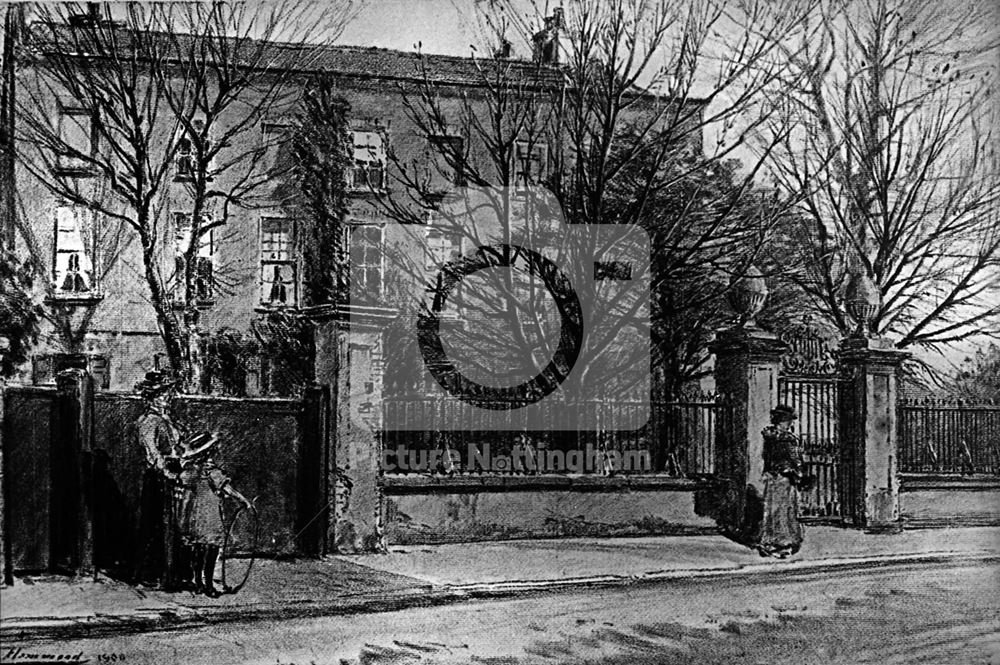 Basford House, 61 Church Street, Basford, 1900