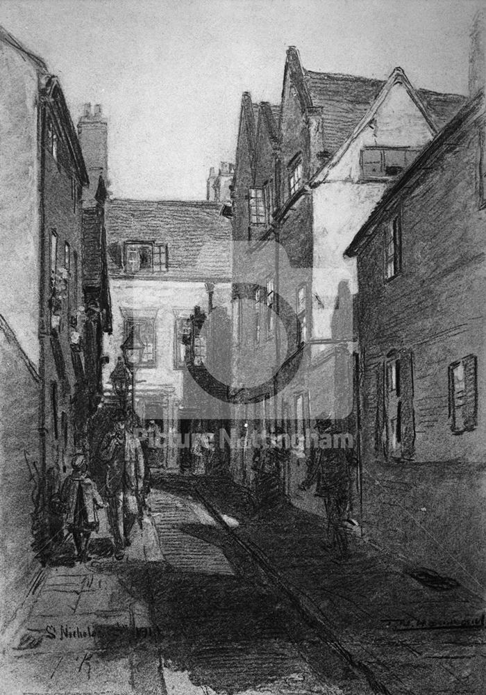 St. Nicholas Street, Nottingham, 1911