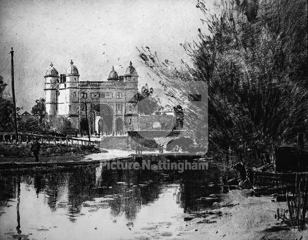 Lenton Lodge, Derby Road, Lenton, Nottingham, 1909