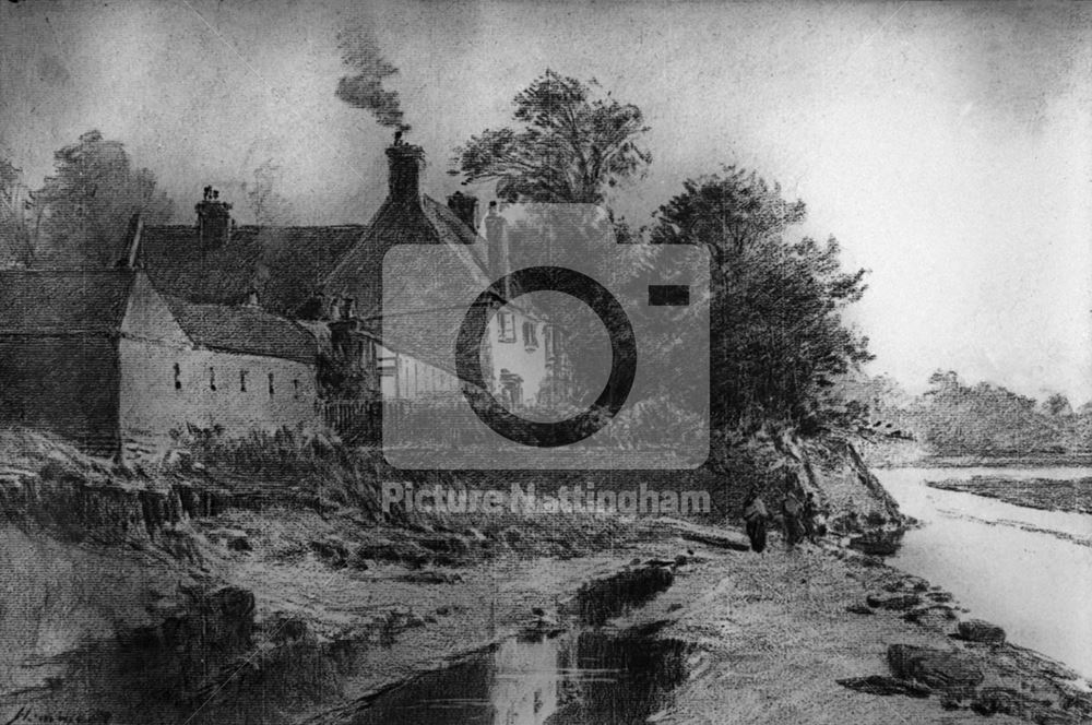 Henry Kirke White's Cottage, Wilford, 1915