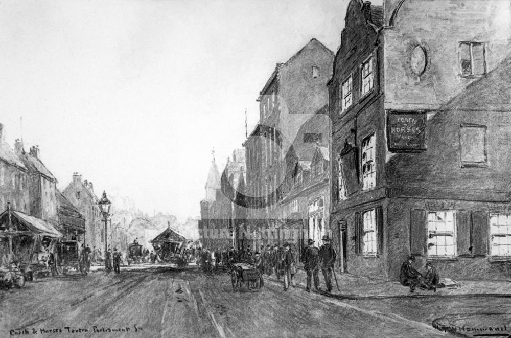 Upper Parliament Street, Nottingham, 1896