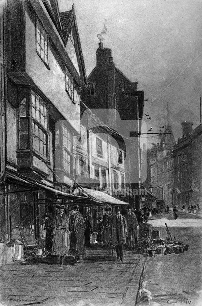 Cheapside, Nottingham, 1907