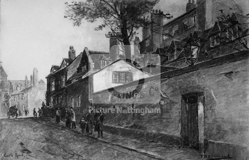 Castle Road, Nottingham, 1917