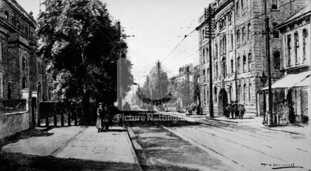 Drill Hall, Derby Road, Nottingham, 1917