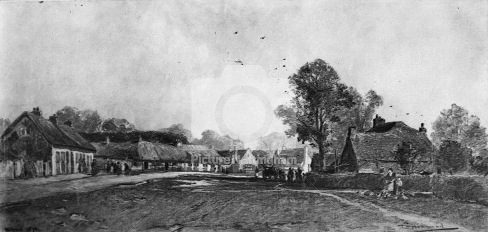 Wilford Village, Nottingham, 1874