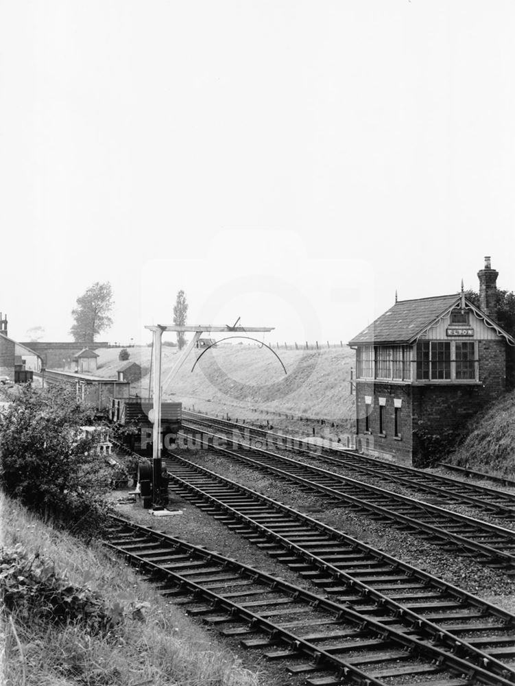 Elton and Orston Station, Orston, 1963