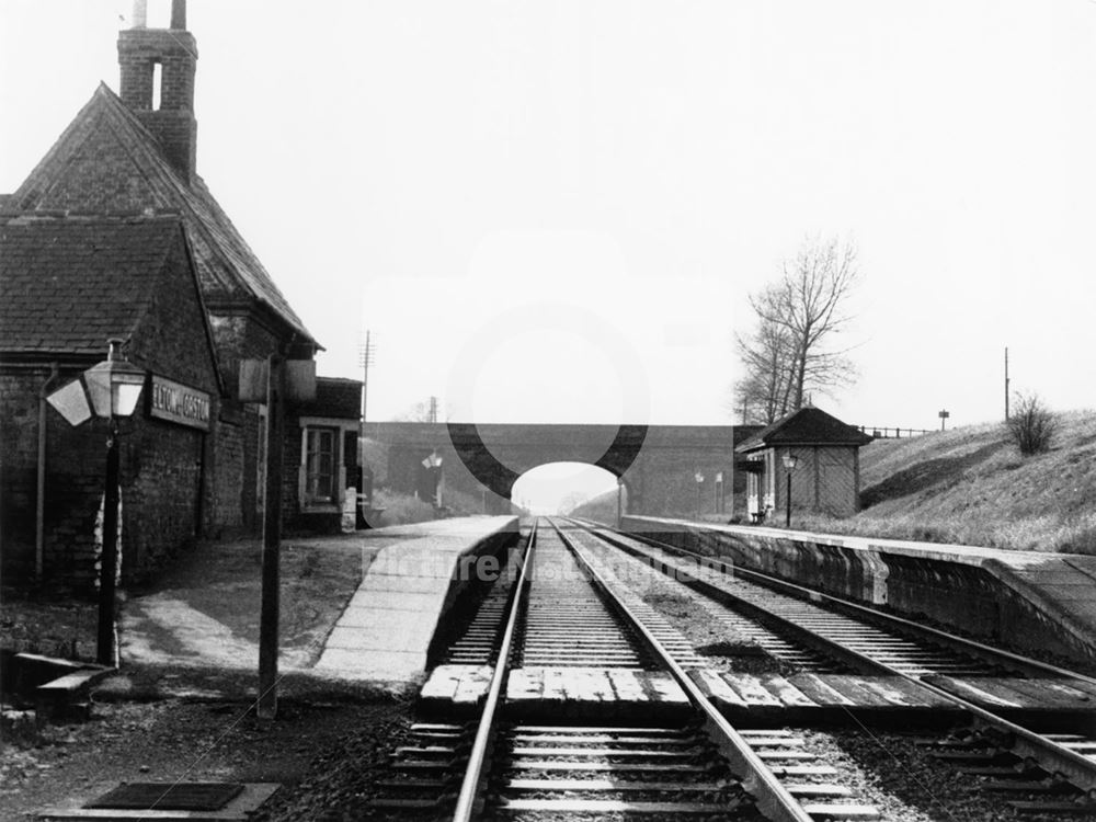 Elton and Orston Station, Orston, 1967