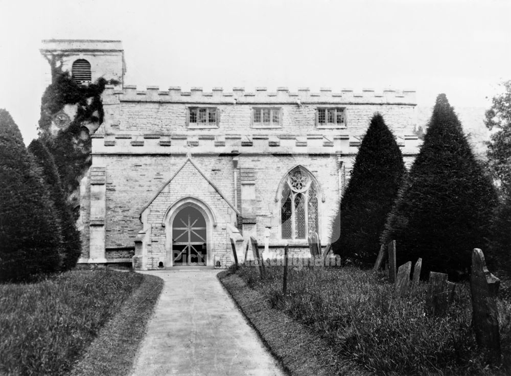 St Mary's Church, Church Street, Orston, c 1900