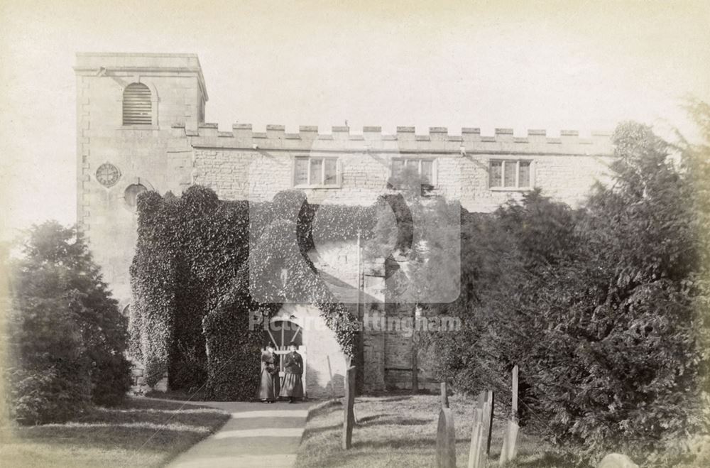 St Mary's Church, Church Street, Orston, c 1880?