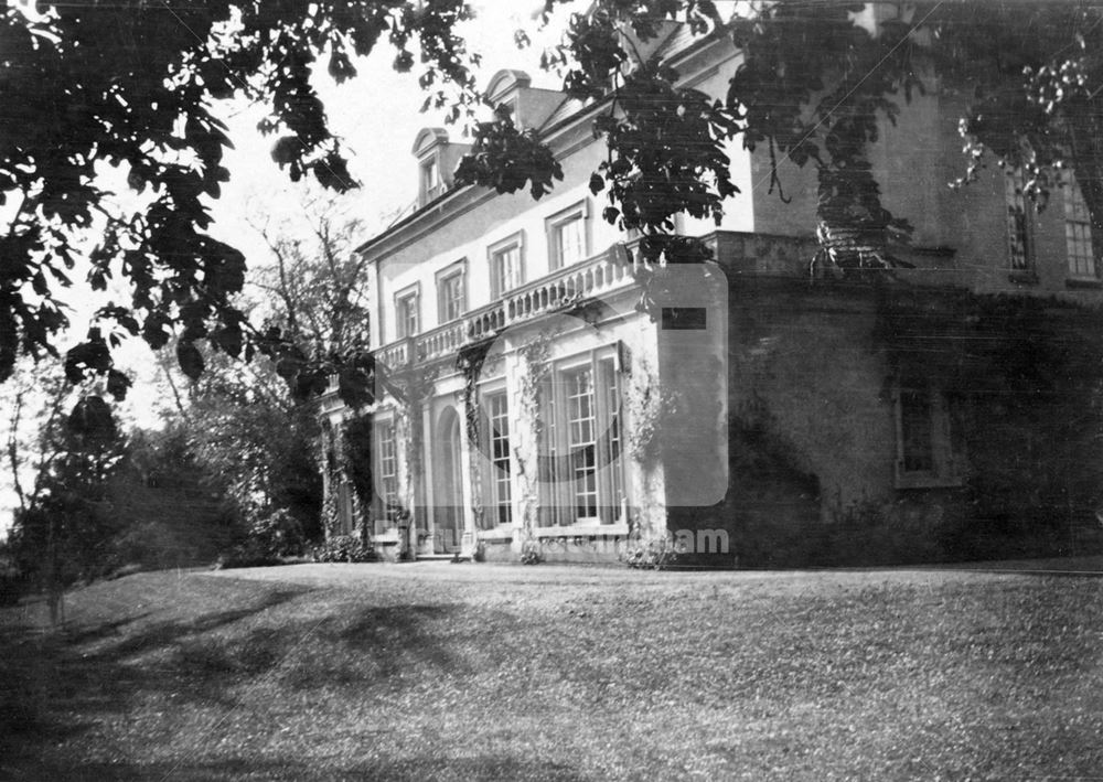 Orston Hall, off High Street, Orston, 1920